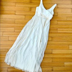 COPY - NWT J Crew ivory silk gown